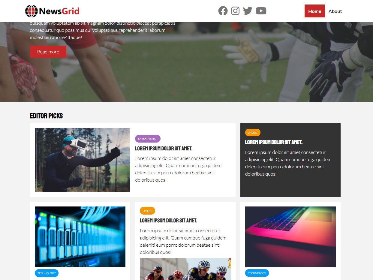 News Website